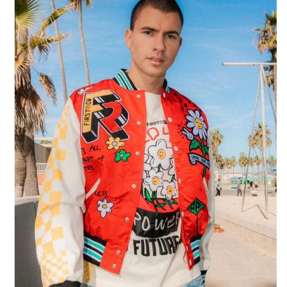 First Row Other - Grow Your Future Varsity Jacket